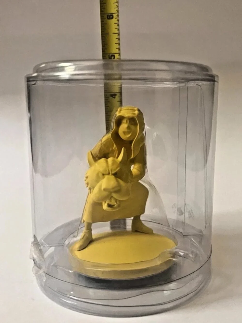 NEW Tintin Abdallah Moulinsart Yellow Monochrome Collectible Figure